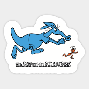 The Ant and the Aardvark Sticker